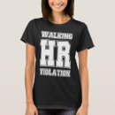 Pesquisar por recursos humanos camisetas Violação