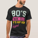 Pesquisar por hip hop 80s camisetas Aniversário