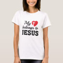 Pesquisar por eu pertenço a jesus camisetas Cristo