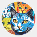 Pesquisar por gatos coloridos adesivos Pop
