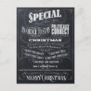 Pesquisar por funny christmas cartoes postais Black