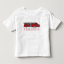 Pesquisar por bombeiro crianças camisetas Firetruck
