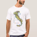 Pesquisar por mapa de italia camisetas Mapas