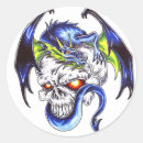 Pesquisar por dragão azul adesivos Arte