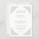 Pesquisar por floral verde casamento convites Minimalista