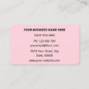 Pesquisar por core cartao de visita Rosa