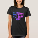 Pesquisar por eu sou bissexual camisetas Não