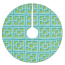 Pesquisar por turquesa saias para árvore de natal Padrão geométrico