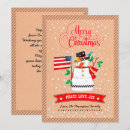 Pesquisar por boneco neve papel de natal cartoes Feriados felizes