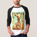 Pesquisar por girafa dos desenhos animados camisetas Animais
