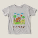 Pesquisar por arte do elefante camisetas For kids