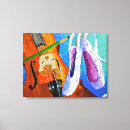 Pesquisar por do violino impressão de canvas Pintura