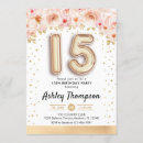 Pesquisar por 15a festa de aniversário convites For her