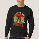 Pesquisar por eu amo meus pitbull moletons com capuz Colheita