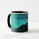 Pesquisar por luz do norte canecas Aurora borealis
