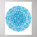 Pesquisar por mandala azul pôsteres Zen