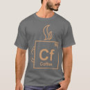 Pesquisar por molécula do café camisetas Biologia