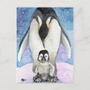 Pesquisar por arte do pinguim cartoes postais Inverno