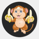 Pesquisar por macaco desenhos animados adesivos Bonito