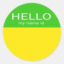 Pesquisar por é meu amarelo adesivos Redondo