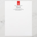 Pesquisar por vermelho papel timbrado Negócio