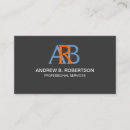 Pesquisar por monograma elegante cartao de visita Cinza