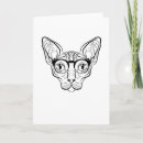 Pesquisar por do sphynx cartões cartoes Amantes de gatos