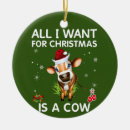 Pesquisar por vacas engraçadas ornamentos Papais noeis