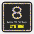 Pesquisar por número 8 adesivos 8º aniversário