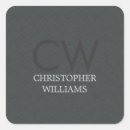 Pesquisar por monograma moderno adesivos Negócio