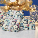 Pesquisar por pinguim bonito papel de presente Fofofo