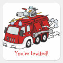 Pesquisar por desenho do motor adesivos Caminhão de bombeiros