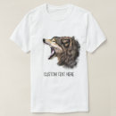 Pesquisar por desenho do lobo camisetas For him