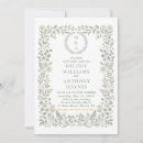 Pesquisar por floral verde casamento convites De botânico