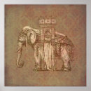 Pesquisar por elefante vintage pôsteres Antiguidade