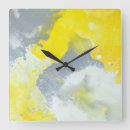 Pesquisar por cinza amarelo relogios de parede Arte