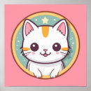 Pesquisar por gato kawaii pôsteres Animação