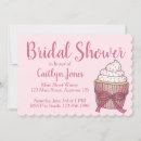 Pesquisar por chá de panela do cupcake convites Rosa