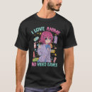 Pesquisar por eu amo o anime camisetas Menina