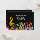 Pesquisar por notas musicais coloridas convites Músico