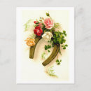 Pesquisar por trevos do vintage cartoes postais Sorte