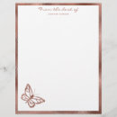 Pesquisar por borboletas papel timbrado For her