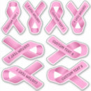 Pesquisar por cancer adesivos Laço rosa