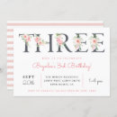 Pesquisar por de três anos convites Flores