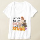 Pesquisar por arte do livro camisetas For her