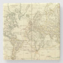 Pesquisar por mapa do mundo porta copos Gravado