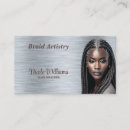 Pesquisar por salão beleza africano de cartao de visita Tranças