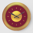 Pesquisar por vermelho borgonha relogios de parede Elegante