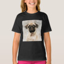 Pesquisar por foto do pug camisetas Face