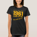 Pesquisar por vintage 1961 camisetas Nascer